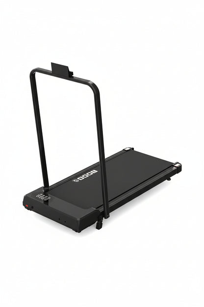 Petit Tapis de Course Intelligent Pliable 2-en-1 avec Inclinaison Réglable